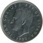 25 песет 1980 г. Испания(10) -12911 - реверс