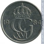 50эре 1984 г. Швеция(31) - 5354 - реверс
