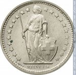 1/2 франка 1975 г. Швейцария(25) -2881 - аверс