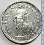 1/2 франка 2010 г. Швейцария(25) -2881 - реверс