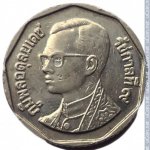 5 батов 2007 г. Таиланд(22) -1875 - аверс