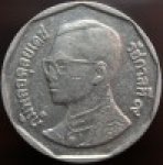 5 батов 2006 г. Таиланд(22) -1875 - реверс