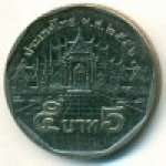 5 батов 2013 г. Таиланд(22) -1875 - аверс