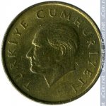 100 лир 1991 г. Турция(23) - 2834 - аверс