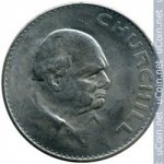 1 крона 1965 г. Великобритания(5) -111711 - реверс