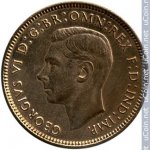 1 фартинг 1939 г. Великобритания(5) -111711 - аверс