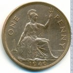 1 пенни 1940 г. Великобритания(5) -111711 - реверс