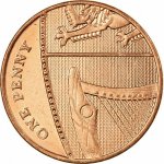 1 пенни 2011 г. Великобритания(5) -111711 - реверс