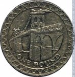1 фунт 2005 г. Великобритания(5) -111711 - реверс