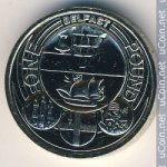 1 фунт 2010 г. Великобритания(5) -111711 - аверс