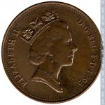 2 пенса 1993 г. Великобритания(5) -111711 - аверс