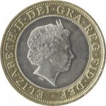  2 фунта 2003 г. Великобритания(5) -111711 - аверс