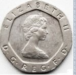 20 пенсов 1983 г. Великобритания(5) -111711 - аверс