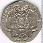 20 пенсов 2000 г. Великобритания(5) -111711 - реверс