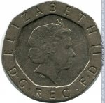 20 пенсов 2004 г. Великобритания(5) -111711 - аверс
