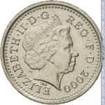5 пенсов 2000 г. Великобритания(5) -111711 - аверс