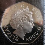 50 пенсов 2008 г. Великобритания(5) -111711 - аверс