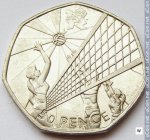 50 пенсов 2011 г. Великобритания(5) -111711 - реверс