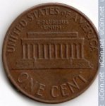 1 цент 1961 г. США(21) - 52935 - аверс