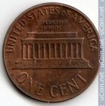 1 цент 1964 г. США(21) - 52935 - аверс