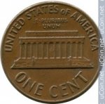 1 цент 1971 г. США(21) - 52935 - аверс