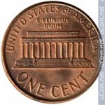 1 цент 1987 г. США(21) - 52935 - аверс