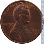 1 цент 1989 г. США(21) - 52935 - реверс
