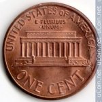 1 цент 1990 г. США(21) - 52935 - аверс