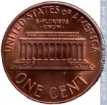 1 цент 1992 г. США(21) - 52935 - аверс