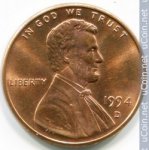 1 цент 1994 г. США(21) - 52935 - реверс