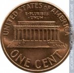 1 цент 1997 г. США(21) - 52935 - аверс