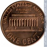 1 цент 1998 г. США(21) - 52935 - аверс