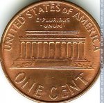 1 цент 1999 г. США(21) - 52935 - реверс