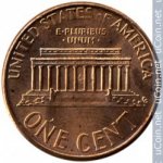 1 цент 1999 г. США(21) - 52935 - аверс