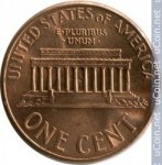 1 цент 2000 г. США(21) - 52935 - аверс