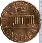 1 цент 2000 г. США(21) - 52935 - аверс