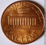 1 цент 2001 г. США(21) - 52935 - реверс