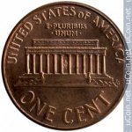 1 цент 2007 г. США(21) - 52935 - аверс