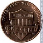 1 цент 2013 г. США(21) - 52935 - аверс