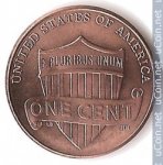 1 цент 2015 г. США(21) - 52935 - аверс