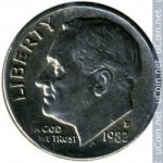 10 центов 1982 г. США(21) - 52935 - реверс