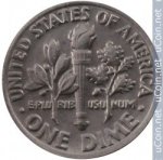 10 центов 1992 г. США(21) - 52935 - аверс