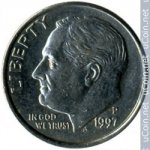 10 центов 1997 г. США(21) - 52935 - реверс