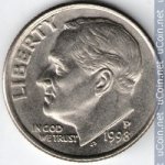 10 центов 1998 г. США(21) - 52935 - реверс