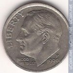 10 центов 1999 г. США(21) - 52935 - реверс