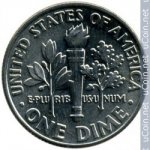 10 центов 2001 г. США(21) - 52935 - аверс