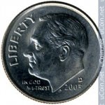 10 центов 2003 г. США(21) - 52935 - реверс