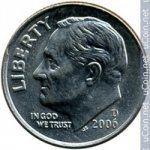 10 центов 2006 г. США(21) - 52935 - реверс