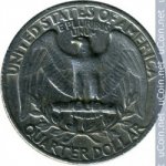 25 центов 1972 г. США(21) - 52935 - аверс