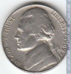 5 центов 1969 г. США(21) - 52935 - реверс